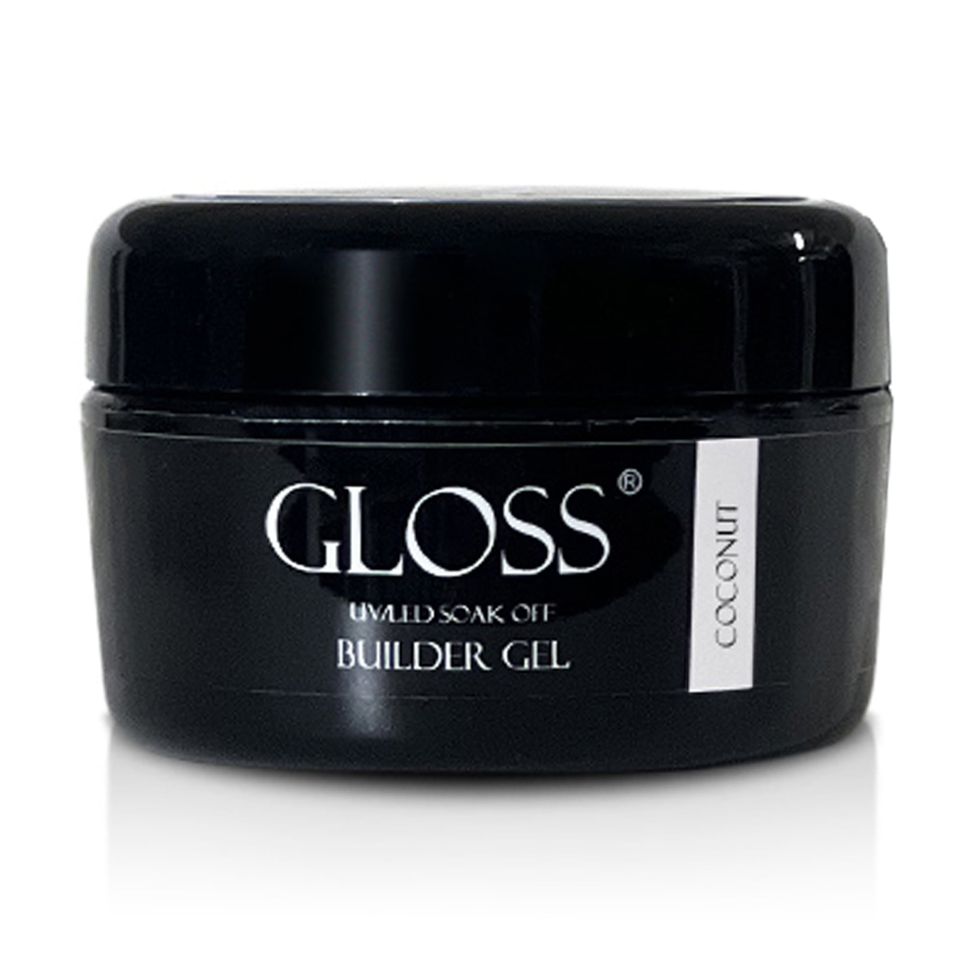 Уцінка! Однофазний гель для нігтів Gloss Builder Gel UV/LED Soak Off, Coconut, 30 мл